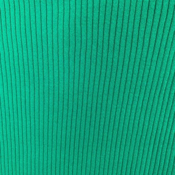 Ted Baker Ribbed Knit Pullover Top Size Small 4-6 Kelly Green Classic - Picture 9 of 11